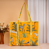 Stylish Tote Bag | Eco-Friendly Reusable Beach & Travel Tote | Fashionable Women’s Handbag with Print Design
