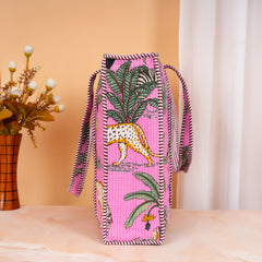 Stylish Tote Bag | Eco-Friendly Reusable Beach & Travel Tote | Fashionable Women’s Handbag with Print Design