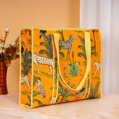Stylish Tote Bag | Eco-Friendly Reusable Beach & Travel Tote | Fashionable Women’s Handbag with Print Design